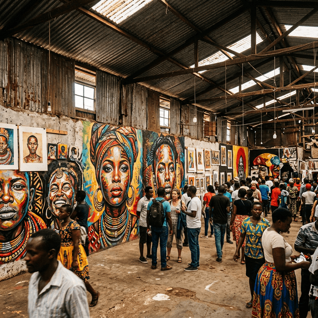 The Heartbeat of Kibera: Art and Resilience